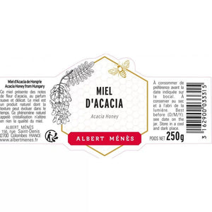 ALBERT MENES Acacia Blossom Honey From France 250 g