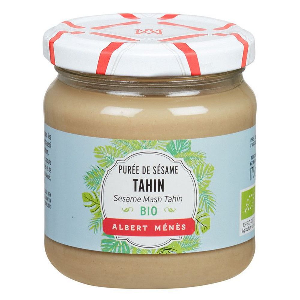 ALBERT MENES Organic Tahin Mashed Sesame 175 g