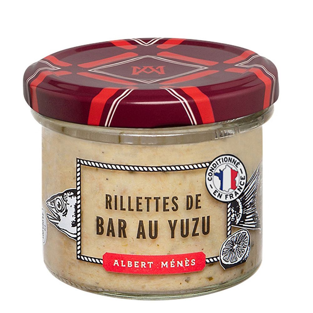 ALBERT MENES Sea bass Rillettes with Yuzu 90g