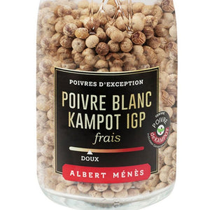 ALBERT MENES White Peppercorns From Kampot in Cambodgia - Mill  50g