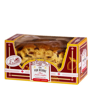 ALBERT MENES Pure Butter Sliced Cake with Candied Fruits 350g