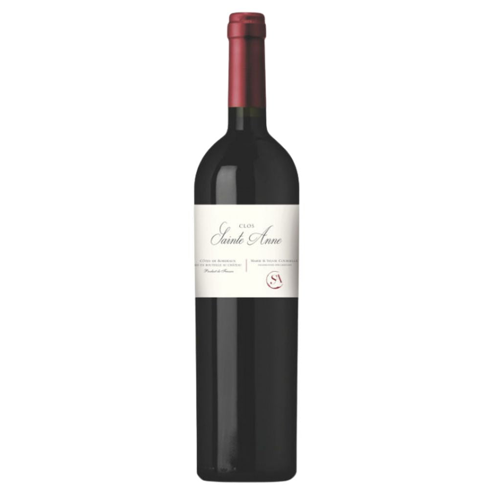 RED / MARIE ET SYLVIE COURSELLE Cadillac Cotes de Bordeaux Clos Sainte Anne 2018 75cl