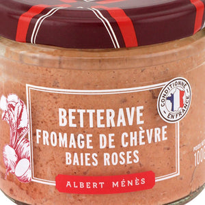 ALBERT MENES Goat's Cheese and Beetroot Spread