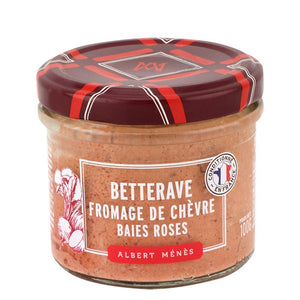 ALBERT MENES Goat's Cheese and Beetroot Spread