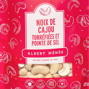 ALBERT MENES Roasted and Salted Cashews 125g