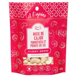 ALBERT MENES Roasted and Salted Cashews 125g