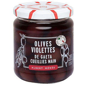 ALBERT MENES Gaeta Violet Olives 115g