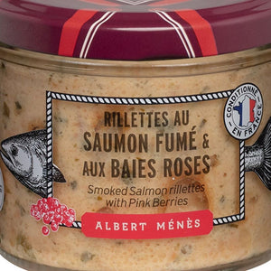 ALBERT MENES Smoked Salmon Rillettes With Pink Berries 100g